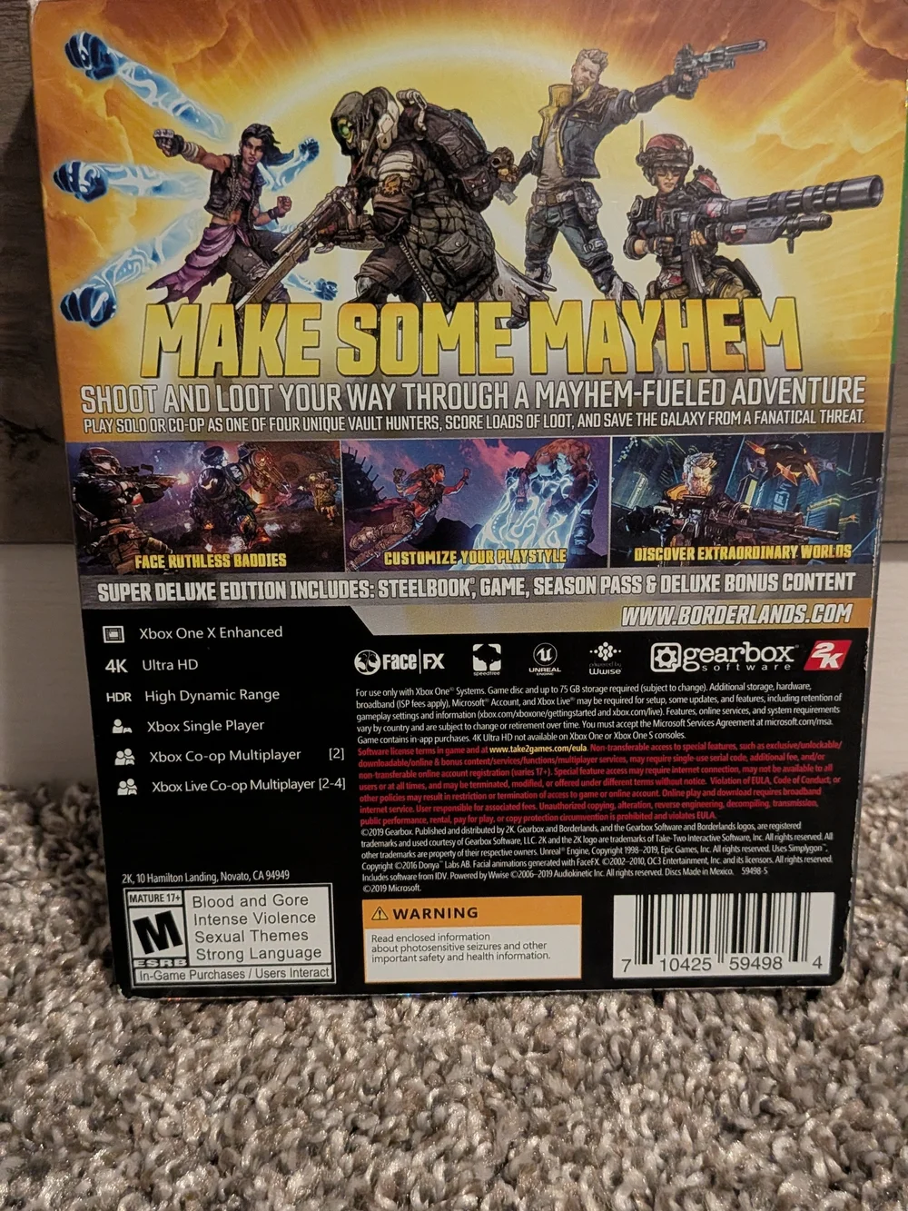 Borderlands 3 Super Deluxe Edition